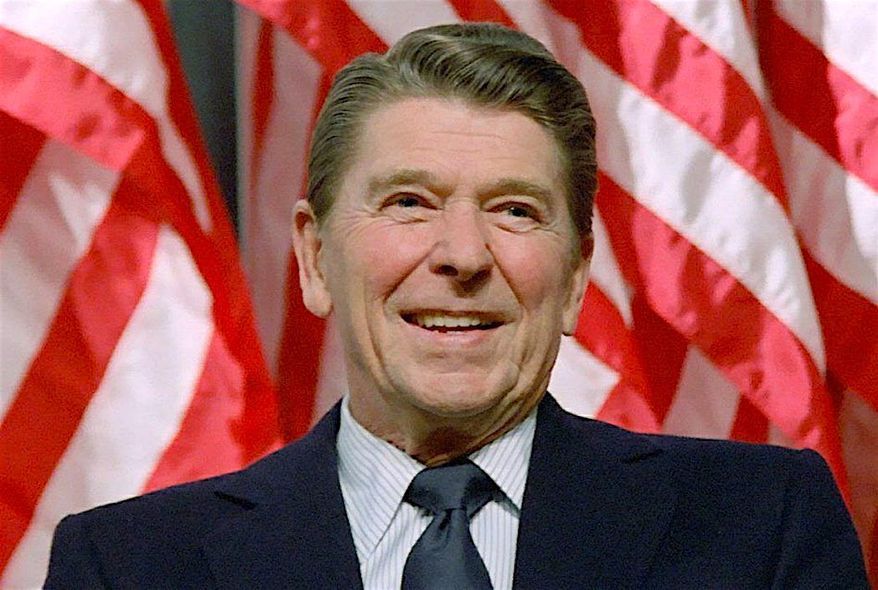 A statue honoring Ronald Reagan was vandalized on July 14 in Dixon, Illinois. It is one of 183 damaged or toppled following social unrest. (Associated Press)