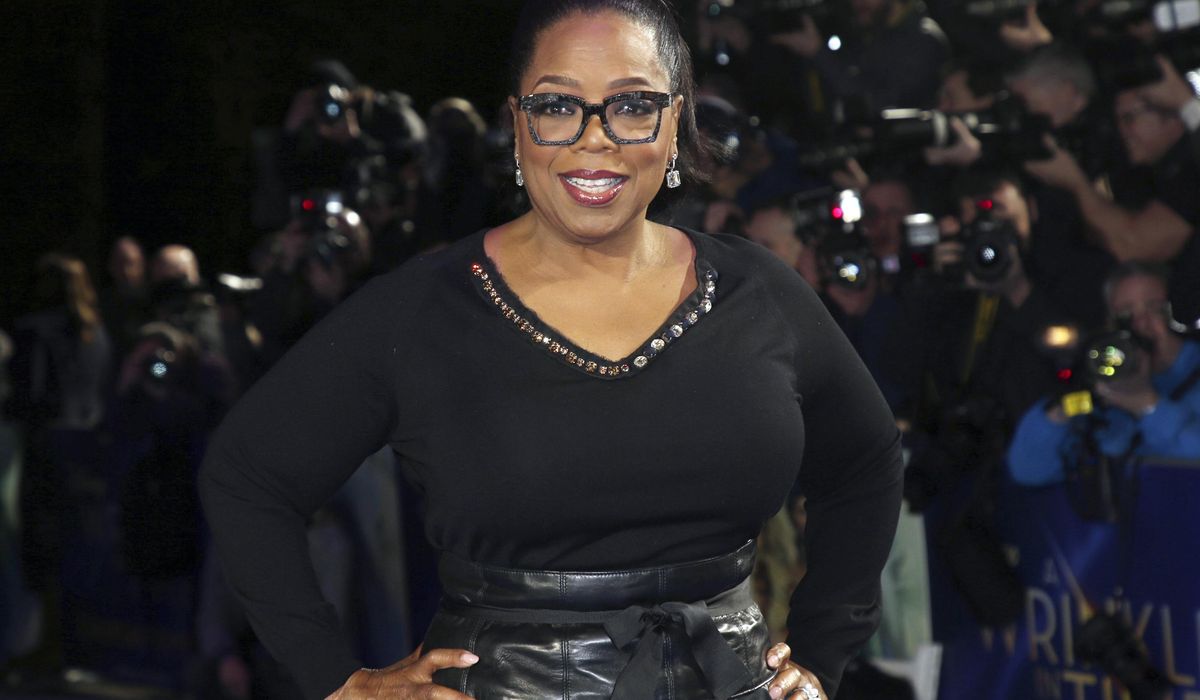 Oprah Winfrey says 'system of white people' keeps Black Americans off 'ladder of success'