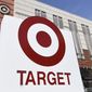 This March 18, 2020, file photo, shows a view of the Target store in Annapolis, Md. (AP Photo/Susan Walsh, File)