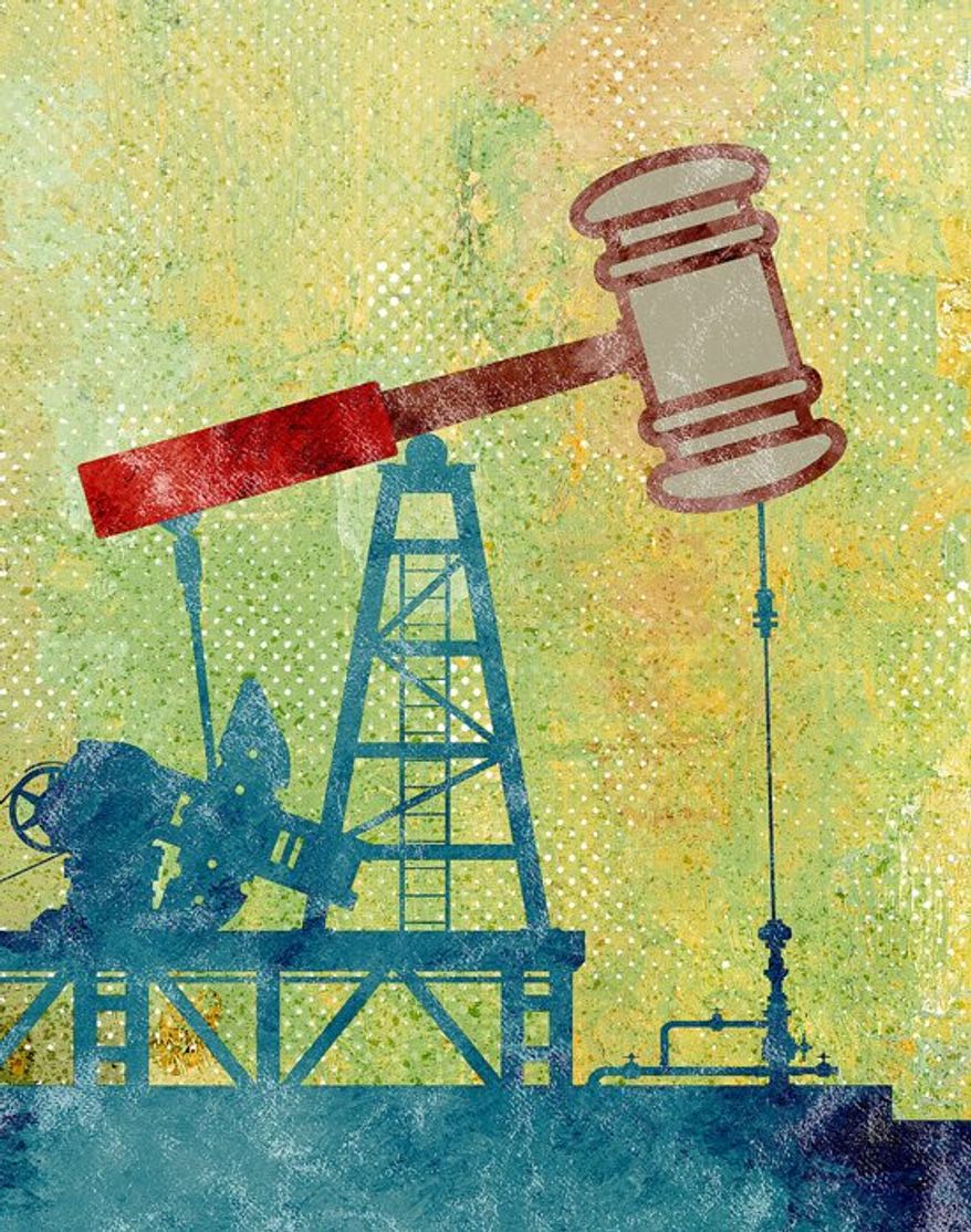 Power Play Gavel Illustration by Greg Groesch/The Washington Times