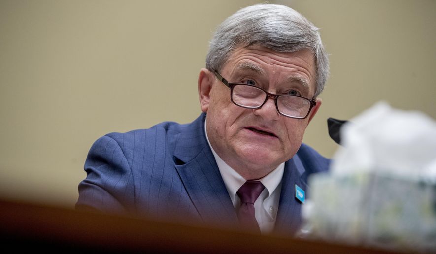 Census Bureau Director Steven Dillingham testifies before a House Committee on Oversight and Reform hearing on the 2020 Census​ on Capitol Hill, Wednesday, July 29, 2020, in Washington. (AP Photo/Andrew Harnik)
