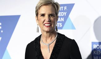Kerry Kennedy attends the 2019 Robert F. Kennedy Human Rights Ripple of Hope Awards at the New York Hilton Midtown on Thursday, Dec.12, 2019, in New York. (Photo by Greg Allen/Invision/AP)