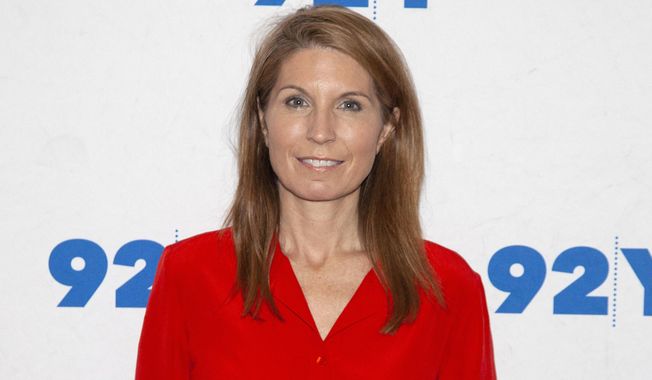 FILE - Nicolle Wallace poses backstage at the 92nd Street Y on Dec. 9, 2018, in New York. MSNBC has shuffled its daytime lineup, doubling Wallace&#x27;s workload and moving Chuck Todd&#x27;s &amp;quot;Meet the Press Daily&amp;quot; program from 5 p.m. ET to 1 p.m. Wallace&#x27;s program will increase by an hour and run from 4 to 6 p.m. Wallace, the former Bush administration communications official and fierce critic of President Donald Trump, had been drawing a bigger audience than Todd. (Photo by Andy Kropa/Invision/AP, File)