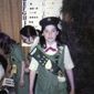 This 1982 photo, provided in New York, Tuesday Aug. 4, 2020, shows Girl Scout Alice Weiss-Russell, age 11. As a Girl Scout growing up in upstate New York, Alice Weiss-Russell says she lived with a dark secret: The husband of her troop leader was sexually abusing her in the bathroom of a church basement where scout meetings were held in the 1980s. She has detailed her alleged ordeal in a new lawsuit filed against Girl Scouts of the USA, part of a flurry of child sex-abuse cases in New York using a &amp;quot;look back window&amp;quot; for making civil claims against abusers.(Courtesy Alice Weiss-Russell via AP )