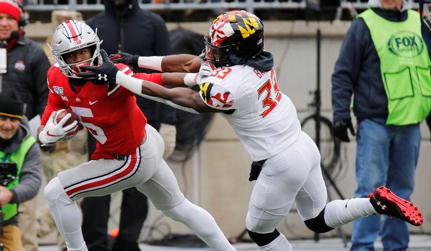 No Terrapins Football: Maryland defenders won&#39;t get a chance to chase down their Big Ten Conference rivals in 2020 after the league&#39;s university officials decided Tuesday to cancel the season. (Associated Press)