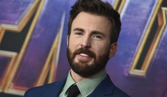 Chris Evans arrives at the premiere of &quot;Avengers: Endgame&quot; on April 22, 2019, in Los Angeles. Evans is hoping his new website and app can help voters make educated choices in the November U.S. election. His civic engagement site A Starting Point features short videos from Republican and Democratic members of Congress and other U.S. politicians sharing perspectives on policy issues. (Photo by Jordan Strauss/Invision/AP, File)  **FILE**