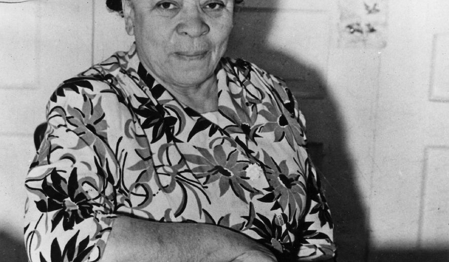 In this 1952 photo, Charlotta Spears Bass, publisher of The California Eagle, a Black newspaper, sits in her Los Angeles office. The groundbreaking journalist and civil rights activist who ran in 1952 on the Progressive Party ticket is the subject of a new PBS/WNET &amp;quot;American Masters&amp;quot; short. (Courtesy of Los Angeles Public Library via AP)