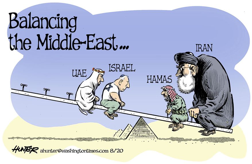Political Cartoons - Around the World - Balancing the Middle-East ... -  Washington Times