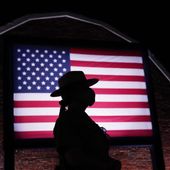 A U.S. Park Service Ranger, waits for Vice President Mike Pence to speak on the third day of the Republican National Convention at Fort McHenry National Monument and Historic Shrine in Baltimore, Wednesday, Aug. 26, 2020. (AP Photo/Andrew Harnik)