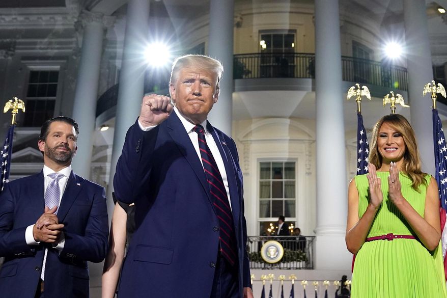 A new study finds marked disparities in media coverage of last week's four-day Republican National Convention. (Associated Press)
