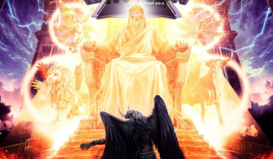 This cover image released by Frontiers shows "Even the Devil Believes" by Stryper. (Frontiers via AP)