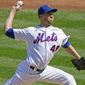 New York Mets starting pitcher Jacob deGrom winds up during the second inning of a baseball game against the Philadelphia Phillies, Sunday, Sept. 6, 2020, in New York. (AP Photo/Kathy Willens)