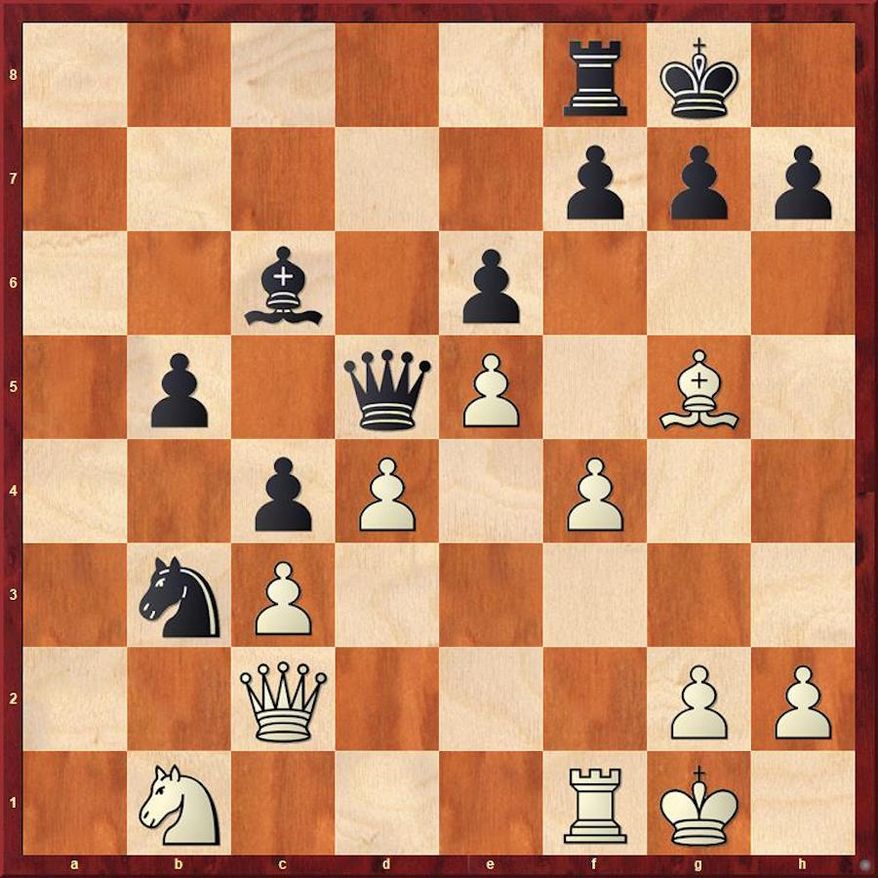 NN-Greco after 21. Qc2.