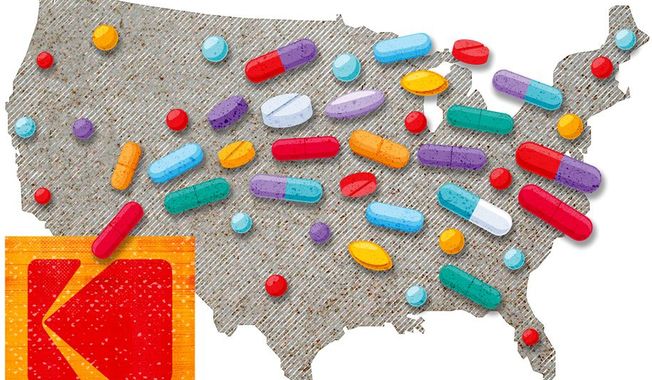 Domestic Production of Medications Illustration by Greg Groesch/The Washington Times