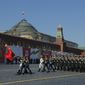 In this June 24, 2020, photo, soldiers from China&#39;s People&#39;s Liberation Army march toward Red Square during the Victory Day military parade marking the 75th anniversary of the Nazi defeat in Red Square in Moscow, Russia. Chinese and Russian forces will take part in joint military exercises in southern Russia later in September along with troops from Armenia, Belarus, Iran, Myanmar, Pakistan and others, China&#39;s defense ministry announced Thursday, Sept. 10, 2020. (AP Photo/Alexander Zemlianichenko) **FILE**