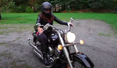 Washington Times columnist Cheryl K. Chumley riding her motorcycle to talk to voters in 14 states in her special series: Biking the Battleground.