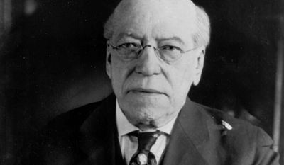 Samuel Gompers, the first president of the American Federation of Labor, is an icon to Mark Mix, a tireless fighter for “right to work” laws in the U.S. (Associated Press)
