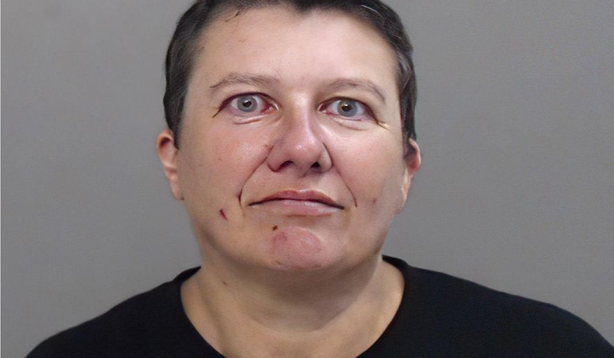 This photo provided by the Hidalgo County (Texas) Sheriff&#39;s Office, showing the booking photo of Pascale Ferrier. Ferrier, accused of mailing a package containing ricin to the White House, included a threatening letter in which she told President Donald Trump to “give up and remove your application for this election.&amp;quot; That&#39;s according to court papers filed Sept. 22. Pascale Ferrier was arrested on Sept. 20 at the New York-Canada border (Hidalgo County (Texas) Sheriff&#39;s Office, via AP)