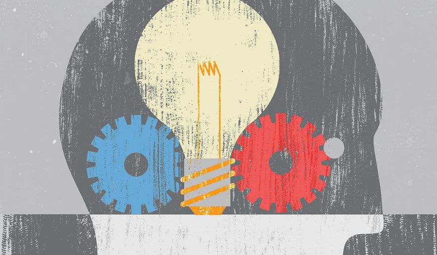 Illustration on common sense civilization by Linas Garsys/The Washington Times