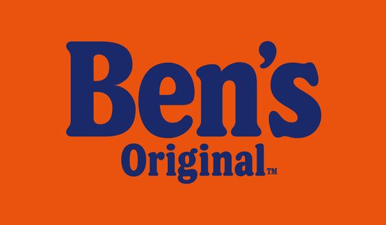 This image provided by Mars Food shows the new logo/name of Ben’s Original. The Uncle Ben&#39;s rice brand is getting a new name: Ben&#39;s Original. Parent firm Mars Inc. unveiled the change Wednesday, Sept. 23, 2020 for the 70-year-old brand, the latest company to drop a logo criticized as a racial stereotype. Packaging with the new name will hit stores next year. (Mars via AP)
