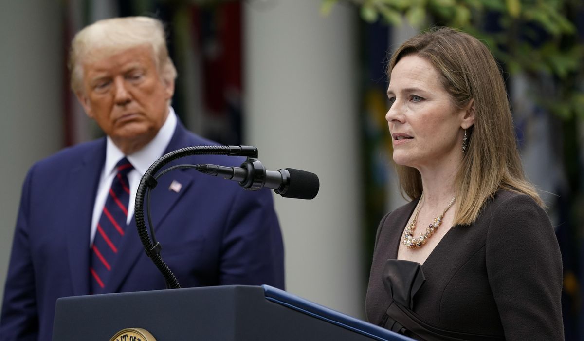 Amy Coney Barrett tapped for Supreme Court, vows to serve American people