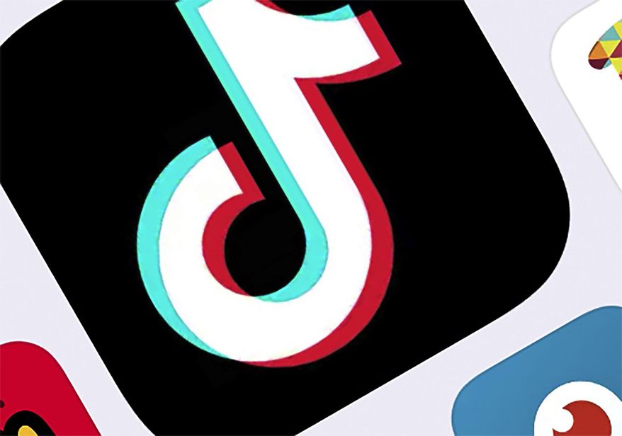 This Feb. 25, 2020, file photo, shows the icon for TikTok in New York. (AP Photo/File)
