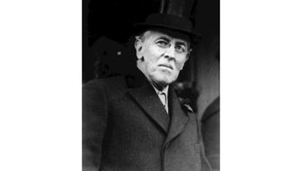 FILE - This 1924 file photo shows Woodrow Wilson. Wilson was at talks in Paris on ending World War I when he fell ill in April 1919. His symptoms were so severe and surfaced so suddenly that his personal physician, Cary Grayson, thought he had been poisoned. After a fitful night caring for Wilson, Grayson wrote a letter back to Washington to inform the White House that the president was very sick.   (AP Photo, File)