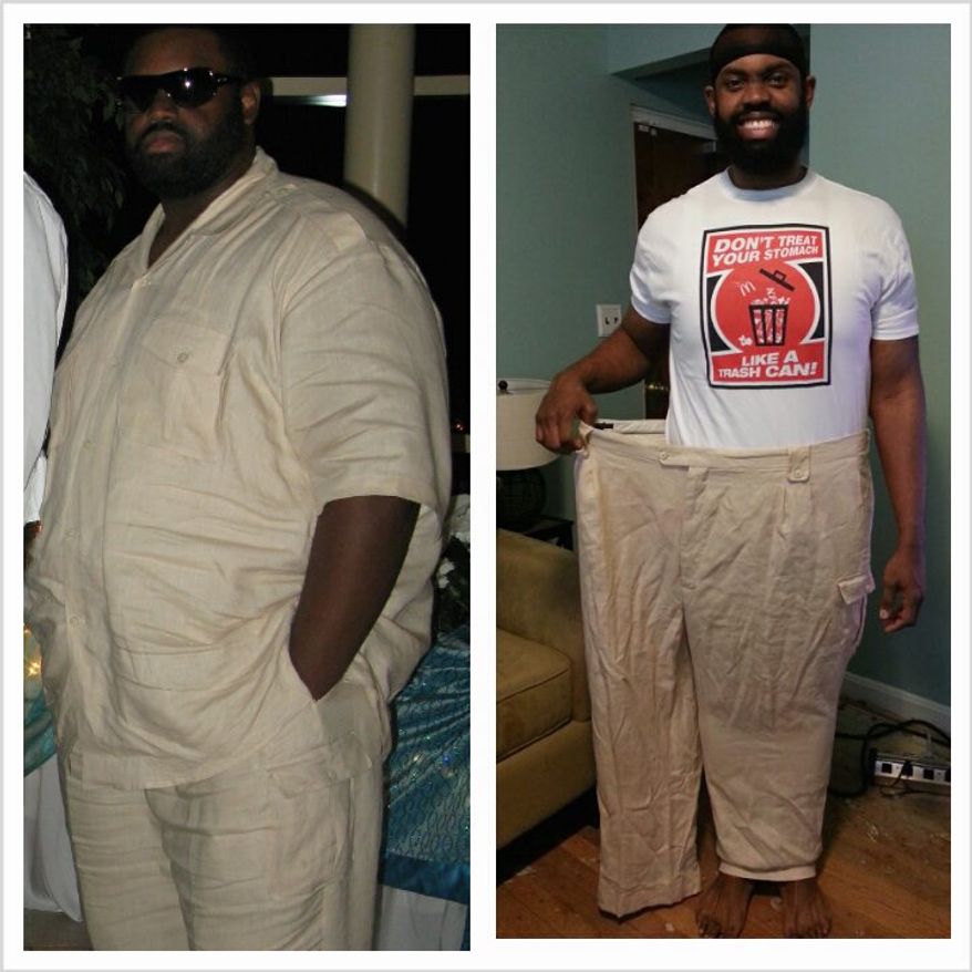 Nutirtion coach James Tate lost 200 pounds by changing his eating habits. His company Beyond W8 Loss Wellness Center has gotten a boost from shifting to a virtual platform during the pandemic. (Courtesy of James Tate)