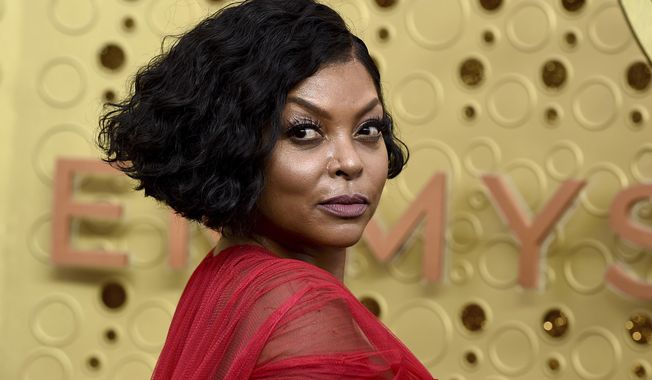 FILE - In this Sept. 22, 2019, file photo, Taraji P. Henson arrives at the 71st Primetime Emmy Awards at the Microsoft Theater in Los Angeles. Henson, who has spoken publicly about her struggles with anxiety and depression, was named Thursday, Oct. 8, 2020, as the latest recipient of the Boston-based Ruderman Family Foundation&#x27;s Morton E. Ruderman Award in Inclusion for her work to end the stigma around mental illness. (Photo by Jordan Strauss/Invision/AP, File)