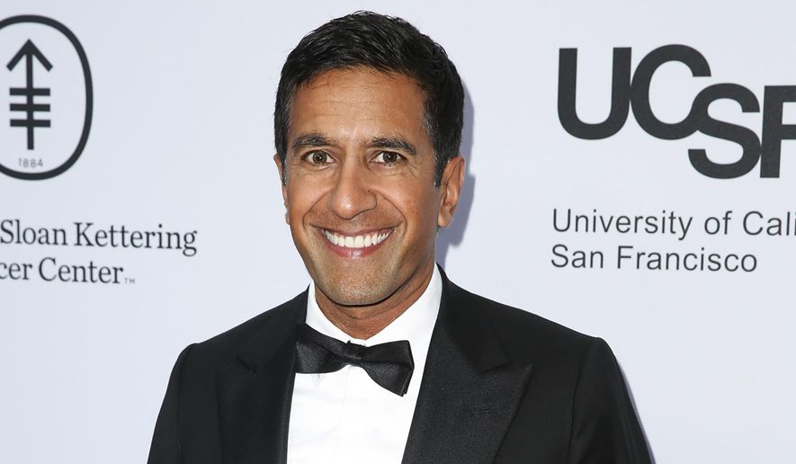 Sanjay Gupta arrives at Sean Parker and the Parker Foundation's Gala Celebrating a Milestone in Medical Research in Los Angeles. on April 13, 2016. (Photo by Rich Fury/Invision/AP, File)