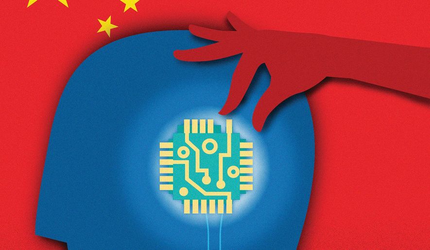 Illustration on China’s trade practises by Linas Garsys/The Washington Times