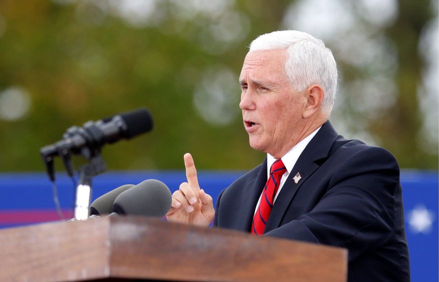 &quot;These attacks on religious faith must stop and they must stop now,&quot; Vice President Mike Pence said. &quot;Now the Senate has a job to do.&quot; Mr. Pence said he will predict that Ms. Barrett will be confirmed.