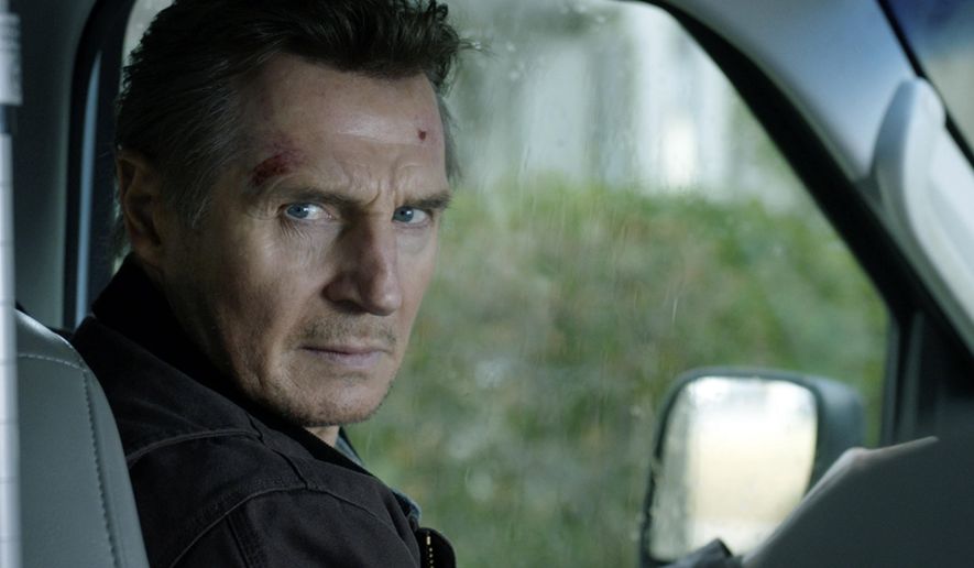 This image released by Open Road Films shows Liam Neeson in a scene from "Honest Thief." (Open Road Films via AP)