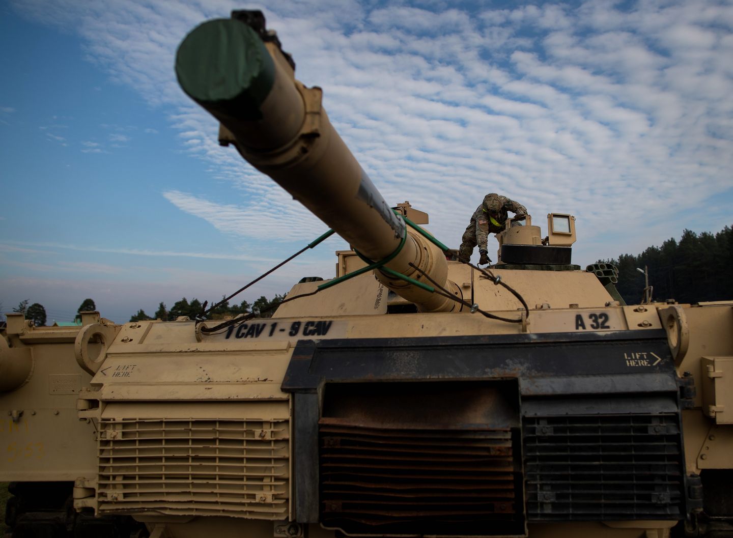 Pentagon says NATO-style tanks for Ukraine are 'on the table' -- but not yet