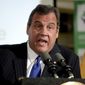 In this Nov. 29, 2017, file photo, New Jersey Gov. Chris Christie speaks during a news conference in Newark, N.J.  (AP Photo/Julio Cortez, File)