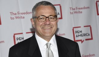 Lawyer and author Jeffrey Toobin attends the 2018 PEN Literary Gala in New York on May 22, 2018. Toobin has been suspended by the New Yorker and is stepping away from his job as CNN’s senior legal analyst pending what the cable network is calling a “personal matter.” (Photo by Evan Agostini/Invision/AP, File)