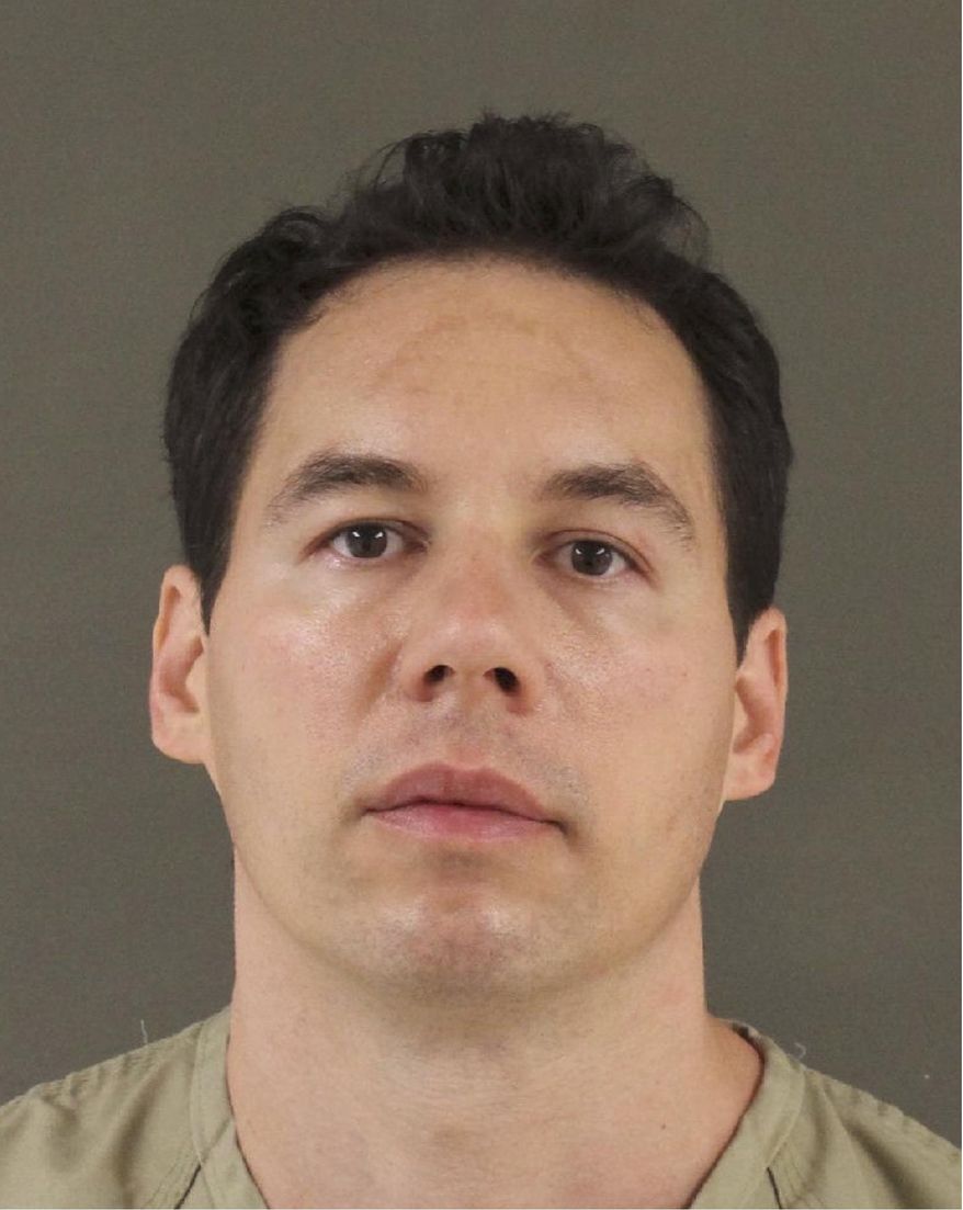 FILE - This June 5, 2019 file photo, provided by the Franklin County Sheriff's Office, shows former critical care doctor William Husel. Lawyers for the fired hospital doctor, who has pleaded not guilty to murder charges in 25 patient deaths, have accused the prosecutor of misconduct and asked that the court dismiss the indictment handed down by a grand jury. (Franklin County Sheriff's Office via AP)