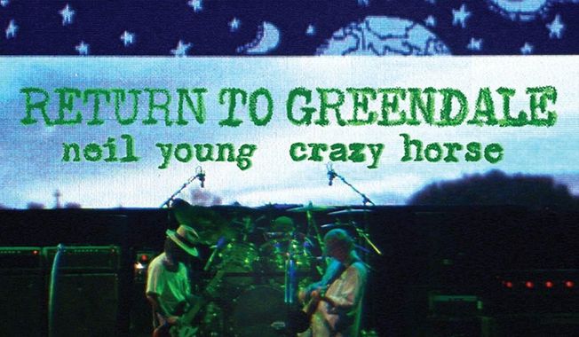 This cover image released by Reprise Records shows &amp;quot;Return to Greendale&amp;quot; by Neil Young. (Reprise Records via AP)