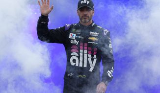 Jimmie Johnson runs his final race this weekend to finish a career with a record-tying seven Cup Series titles and 83 victories. (ASSOCIATED PRESS)