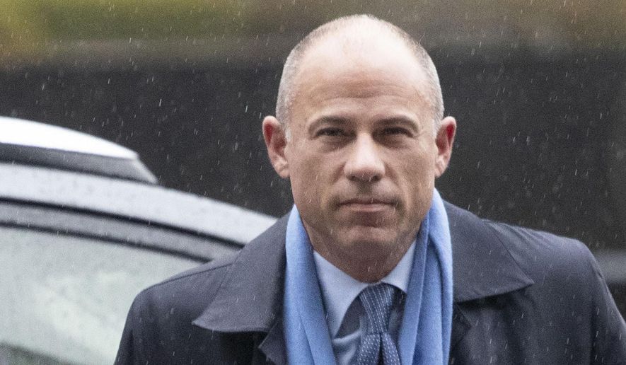 FILE - In this Dec. 17, 2019, file photo, attorney Michael Avenatti arrives at federal court in New York. A judge has set an April 2021 date for Avenatti to face trial on charges that he cheated ex-client Stormy Daniels out of proceeds from her book, &amp;quot;Full Disclosure.&amp;quot; Avenatti, who wrote the forward for the book, has pleaded not guilty. (AP Photo/Mark Lennihan, File)