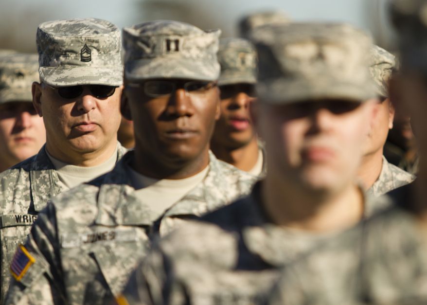 “After being involved in some armed conflict for nearly all by about 20 years of our nation’s existence, we have, apparently, decided to have a professional military. This is critical. We need a standing army that is ready to fight today,” said David S. Jonas. (U.S. Army photograph)