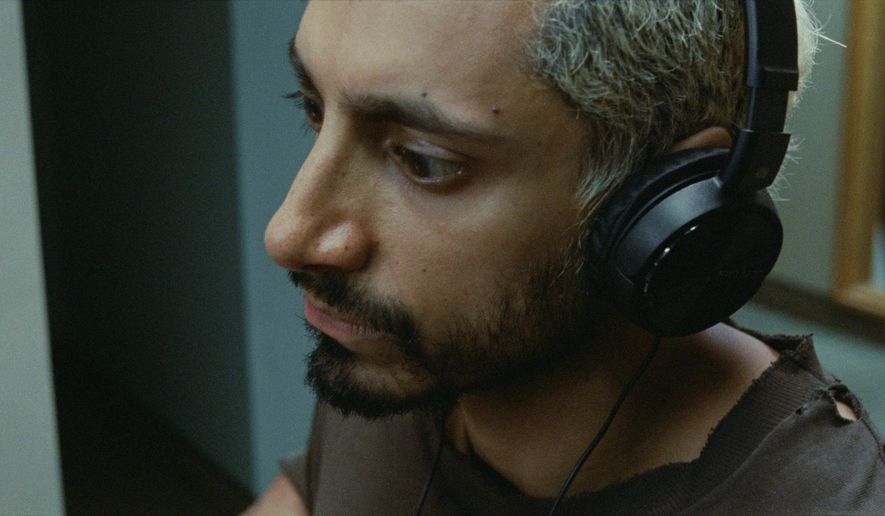 This image released by Amazon Studios shows Riz Ahmed in a scene from &amp;quot;Sound of Metal.&amp;quot; (Amazon Studios via AP)