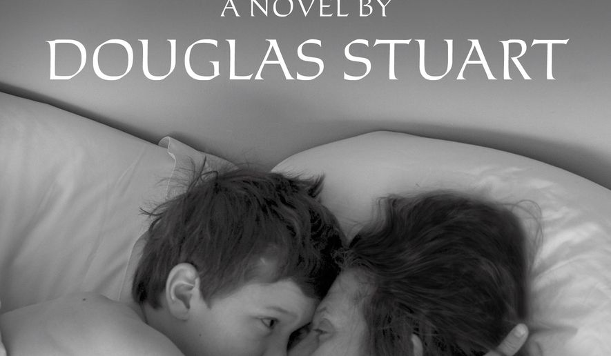 This cover image released by Grove shows "Shuggie Bain," a novel by Douglas Stuart. The Scottish writer has won the Booker Prize for fiction  for his novel about a boy’s turbulent coming of age in hardscrabble 1980s Glasgow. Stuart won the prestigious 50,000 pound ($66,000) award for his first published novel. (Grove via AP)