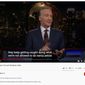 Comedian Bill Maher talks about the coronavirus pandemic and Democrats who get caught breaking their own rules regarding the virus, Nov. 20, 2020. (Image: YouTube, &quot;Real Time with Bill Maher&quot; video screenshot) 