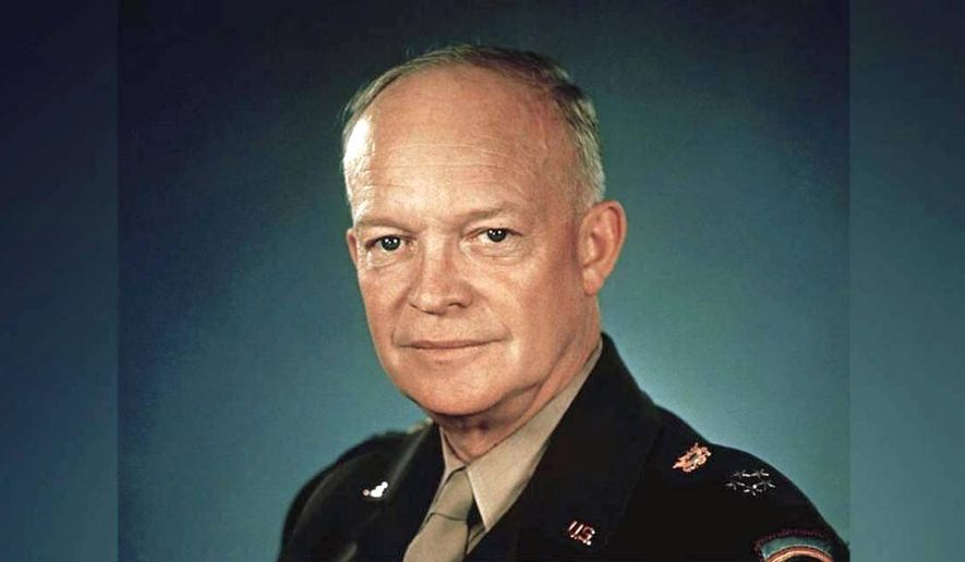 Dwight D. Eisenhower, shown here in 1945, was a five-star general in the U.S. Army, and served as the 34th president from 1953-1961. (U.S. Archives)