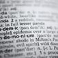 In this Saturday, Nov. 21, 2020, photo the word pandemic is displayed in a dictionary in Washington. Merriam-Webster on Monday announced “pandemic” as its 2020 word of the year. (AP Photo/Jenny Kane)