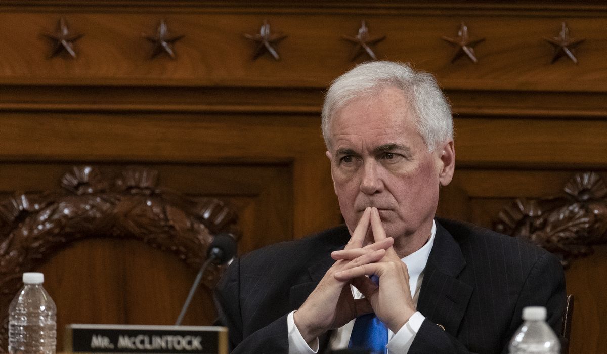 NextImg:GOP’s McClintock says his vote against Mayorkas impeachment was in line with the Constitution