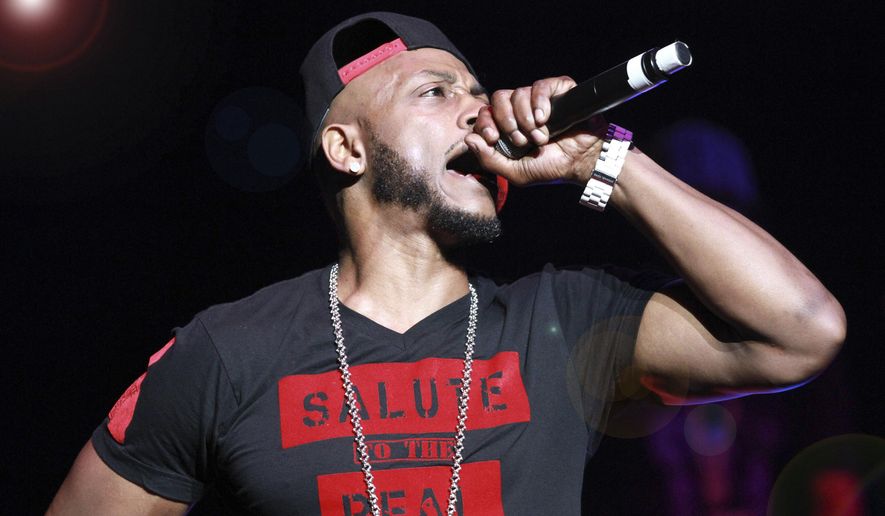 FILE - In this March 19, 2016 file photo, Mystikal performs during the Legends of Southern Hip Hop Tour at the Fox Theatre, in Atlanta. A sexual assault charge has been dropped against the New Orleans rapper, who was released from jail on a $3 million bond almost two years ago. A Caddo Parish grand jury Thursday, Dec. 17, 2020, returned a no true bill against Mystikal, whose real name is Michael Lawrence Tyler. (Photo by Robb D. Cohen/Invision/AP, File)