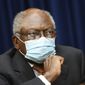 In this Sept. 23, 2020, file photo, Committee Chairman Rep. Jim Clyburn, D-S.C., during a House Select Subcommittee on the Coronavirus Crisis hearing on Capitol Hill in Washington. (Kevin Dietsch/Pool via AP) ** FILE **