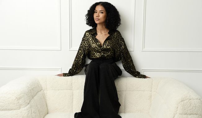 Singer Jhene Aiko poses for a portrait, Monday, Dec. 7, 2020, in Los Angeles. (Photo by Chris Pizzello/Invision/AP)